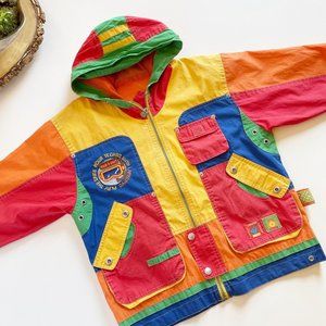 Vintage Lapagayo Color Block Jacket | Size 8